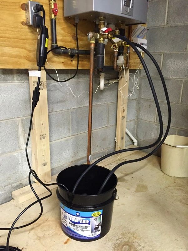 Chromex Tankless Water Heater Descaling Flush Kit