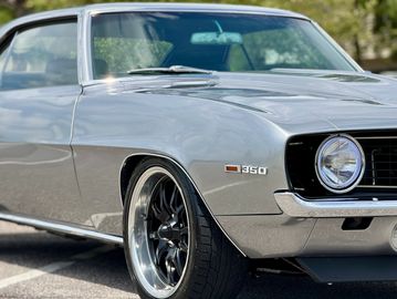Vintage Camaro after receiving paint correction detail