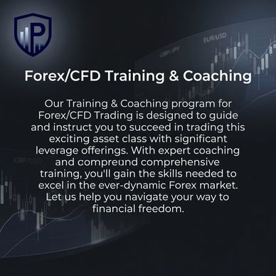 Forex/CFD training and coaching program for trading success and financial freedom.