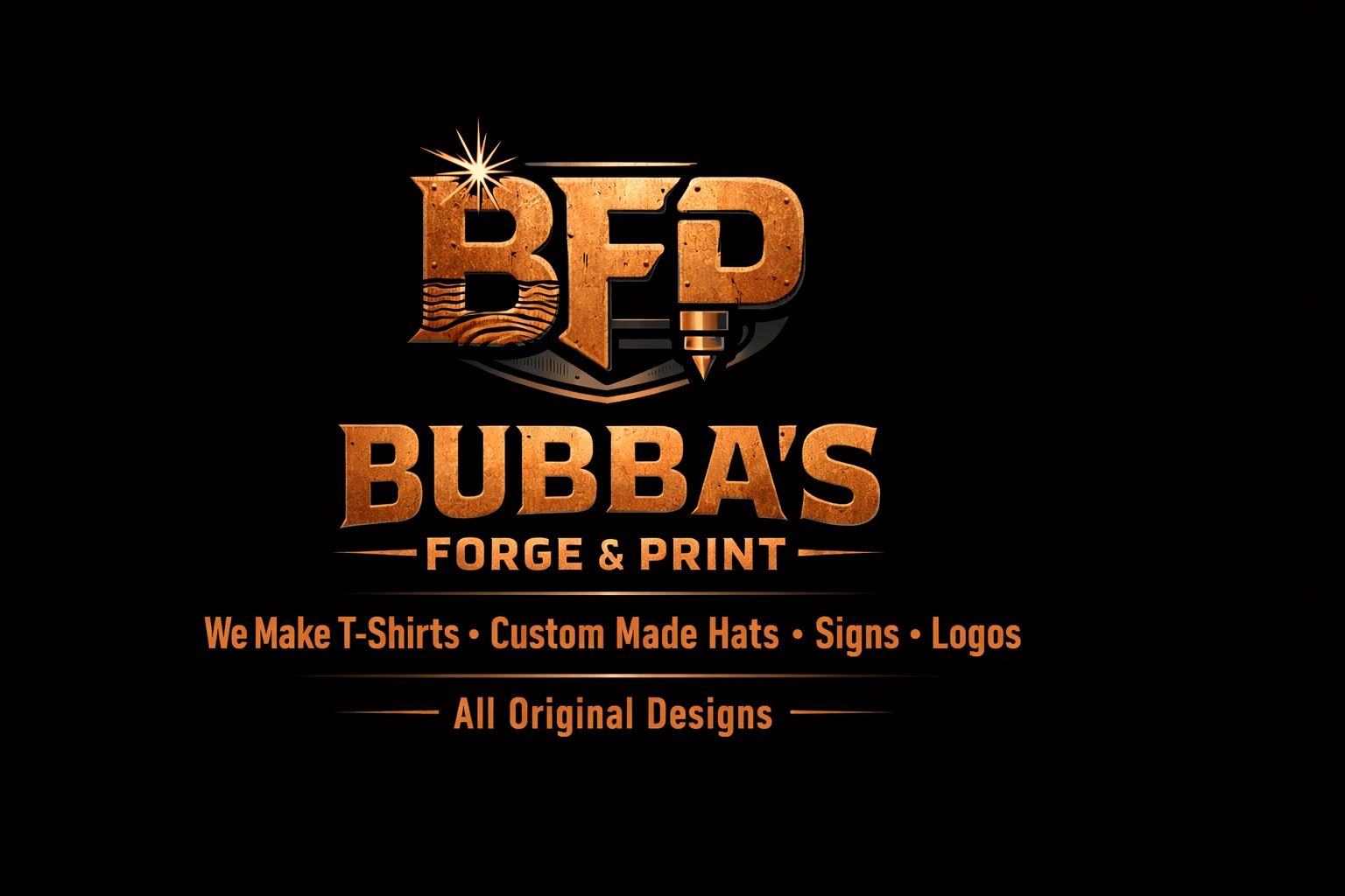 Smiling craftsman in apron stands confidently in workshop filled with tools and equipment.