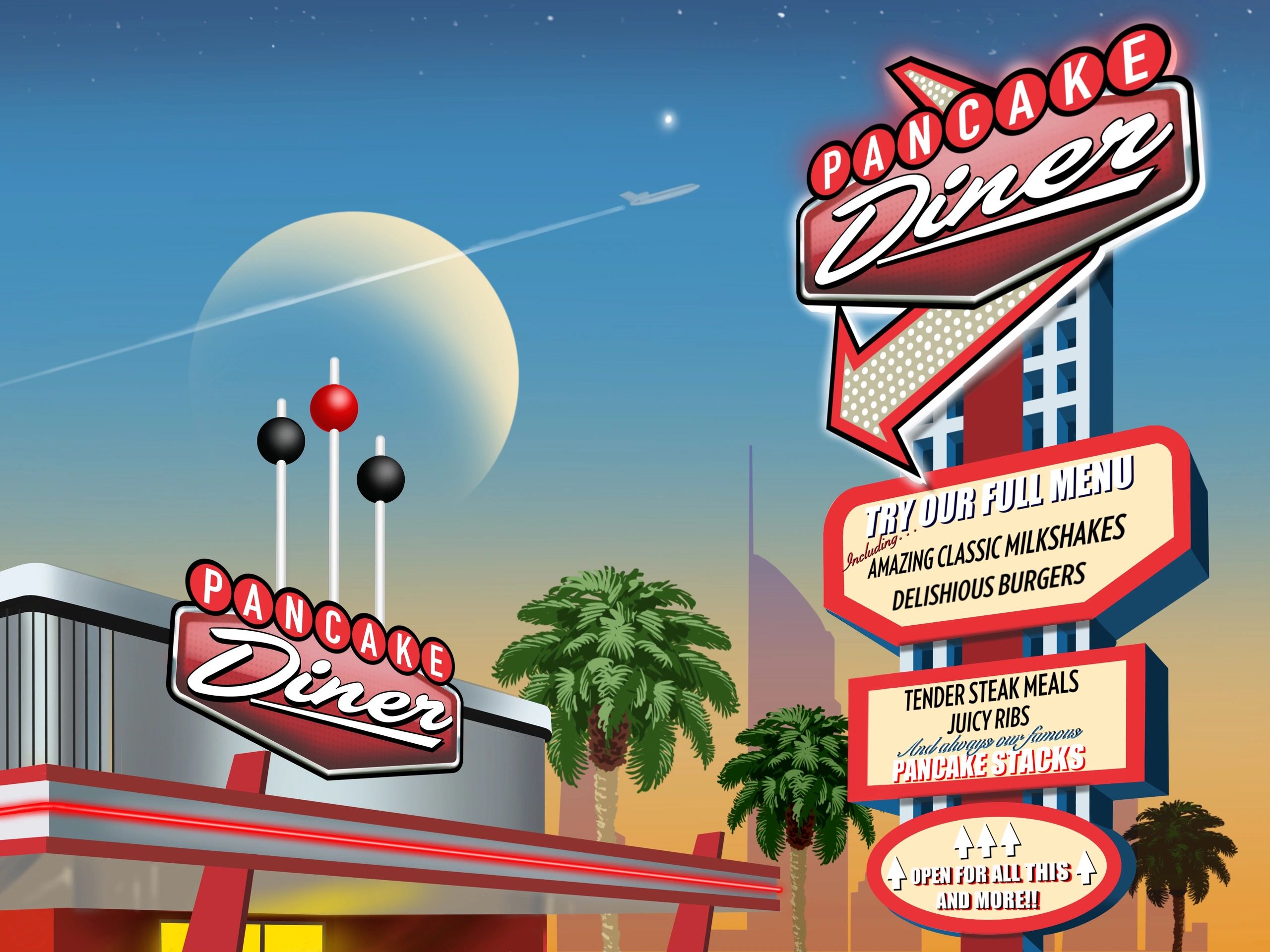 Join our mailing list Pancake Diner