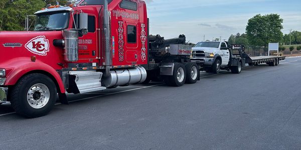 truck and trailer towing