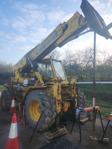 JCB boom lift ram repairs