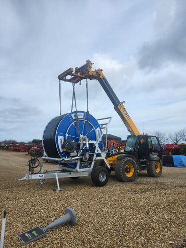 New stock irrigator assembly