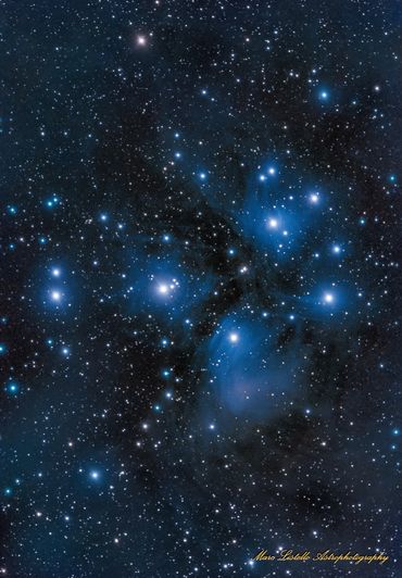The Pleiades Messier 45 
The Seven Sisters
