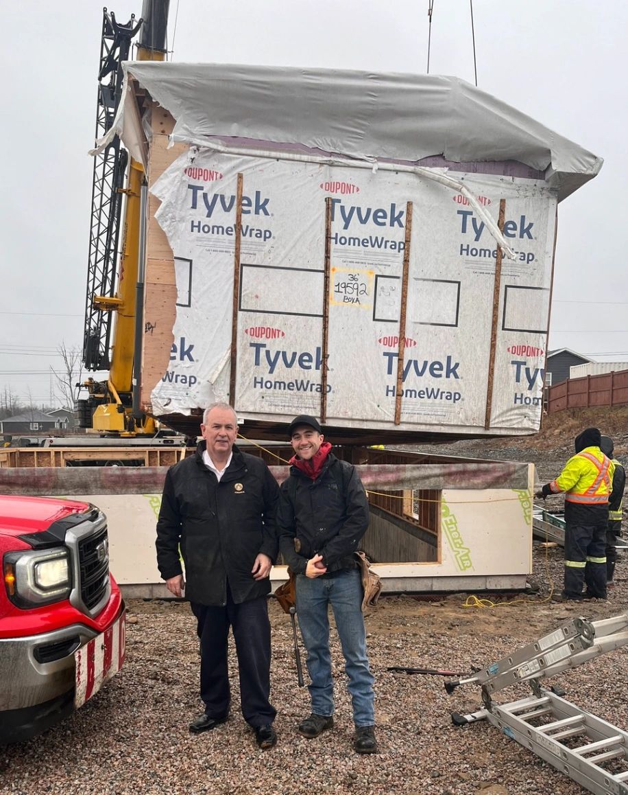 Kevin Chant, Director of Finance, Membertou & Alex Jamael, Director of Construction, Arcwell Developments Kevin Chant, Director of Finance, Membertou & Alex Jamael, Director of Construction, Arcwell Developments