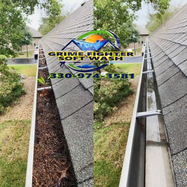 Gutter cleaning  gutter flushing Boardman ohio