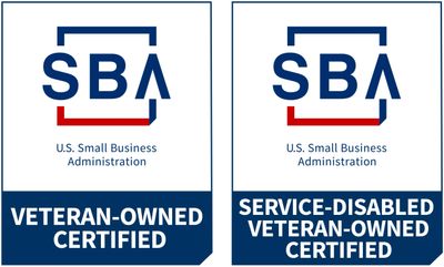 SDVOC and VOC. SBA small business veteran owned and operated, service-disabled veteran owned