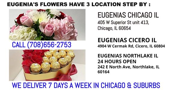 24 Hours Flower Shop In Chicago Illinois Eugenia S Flowers 24 Hours Flower Shop Chicago