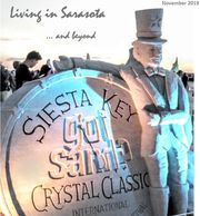 Sand sculpture event in Siesta Key, Sarasota.