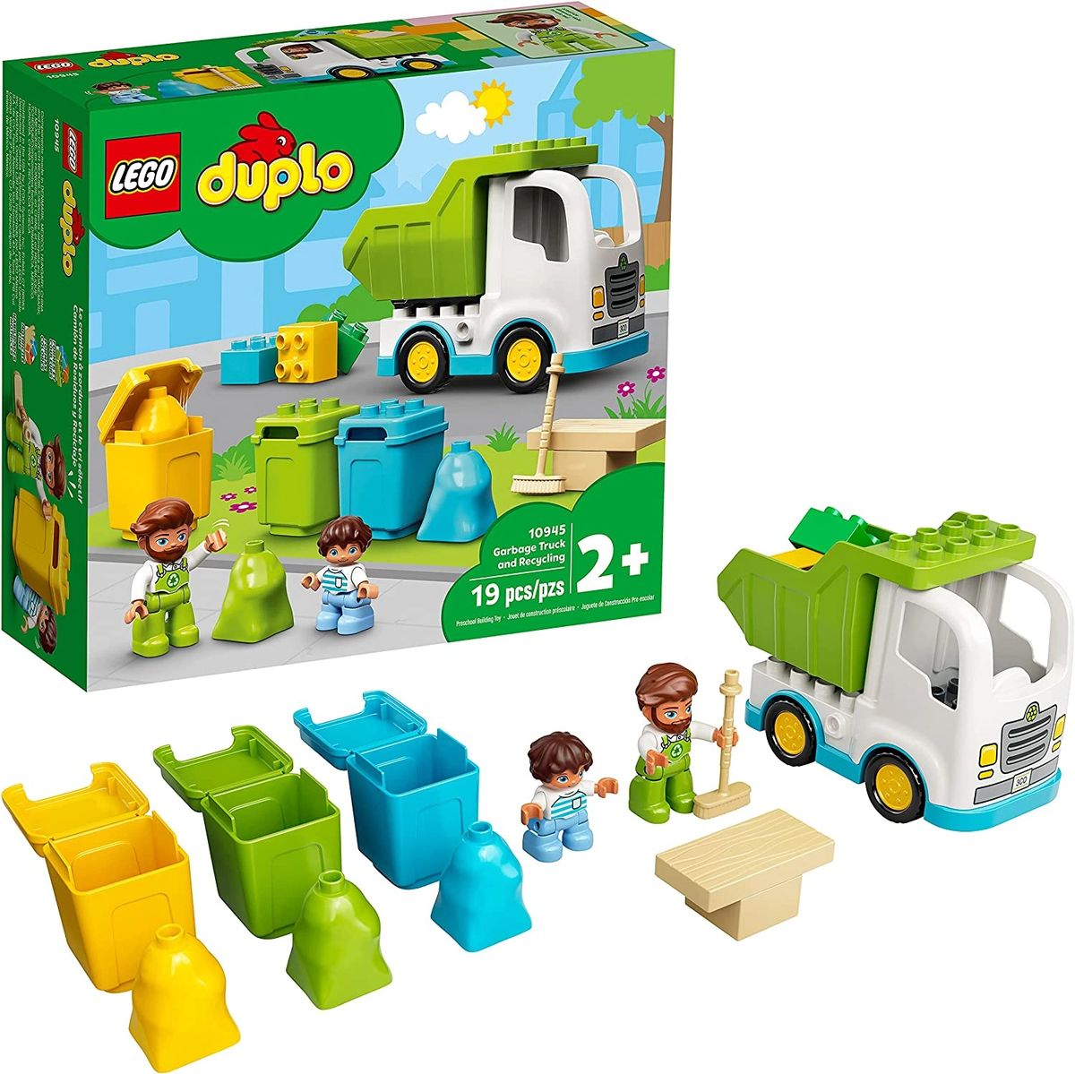 LEGO DUPLO Town - Camión de basura y reciclaje #10945//¢28750