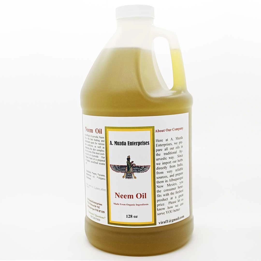 Neem in Sesame Oil 128oz