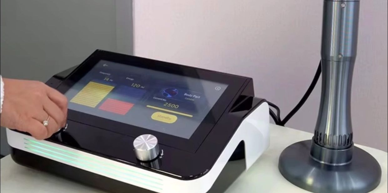 Biocorewave Shockwave Therapy machine device.