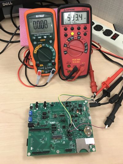 Low current optimization on advanced MCUs.