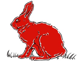 Red Rabbit Tattoo