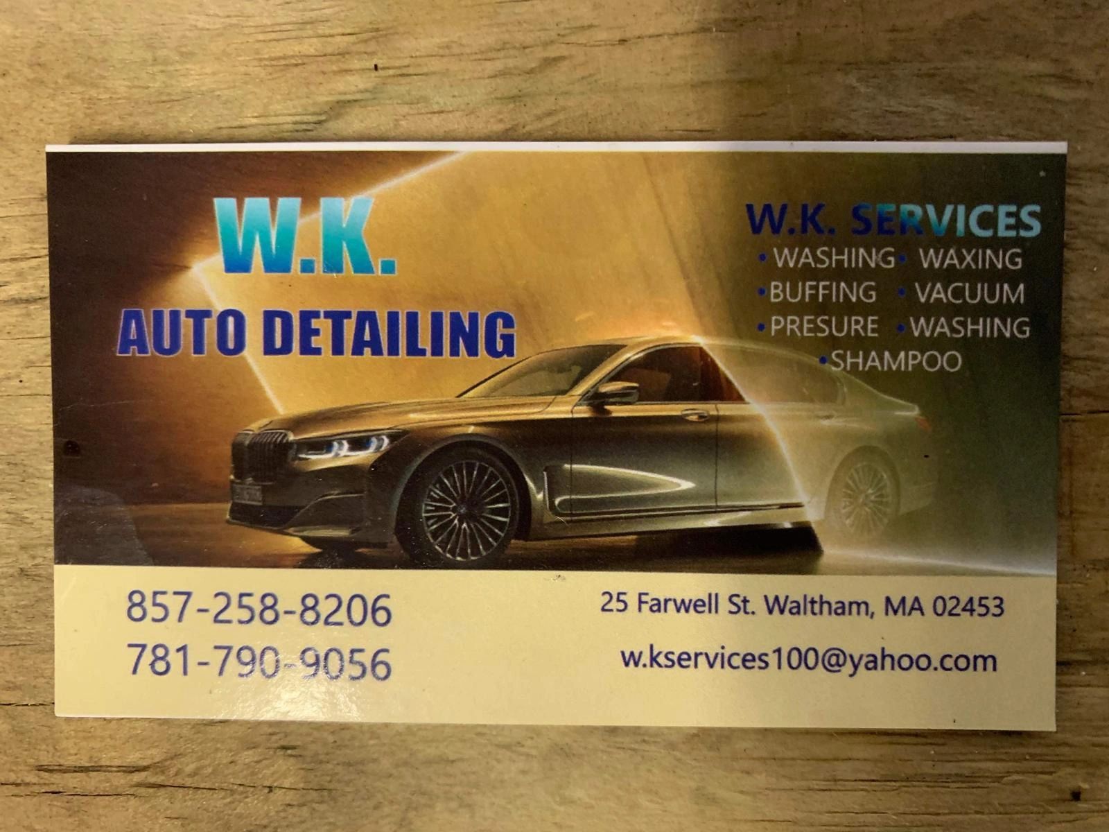 W.K. Auto Detailing Services