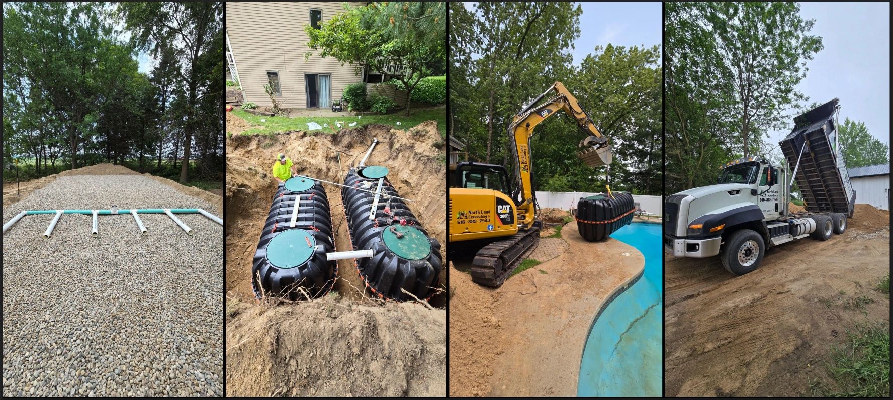 Septic System Installer in Grand Rapids MI - North Land Excavating LLC