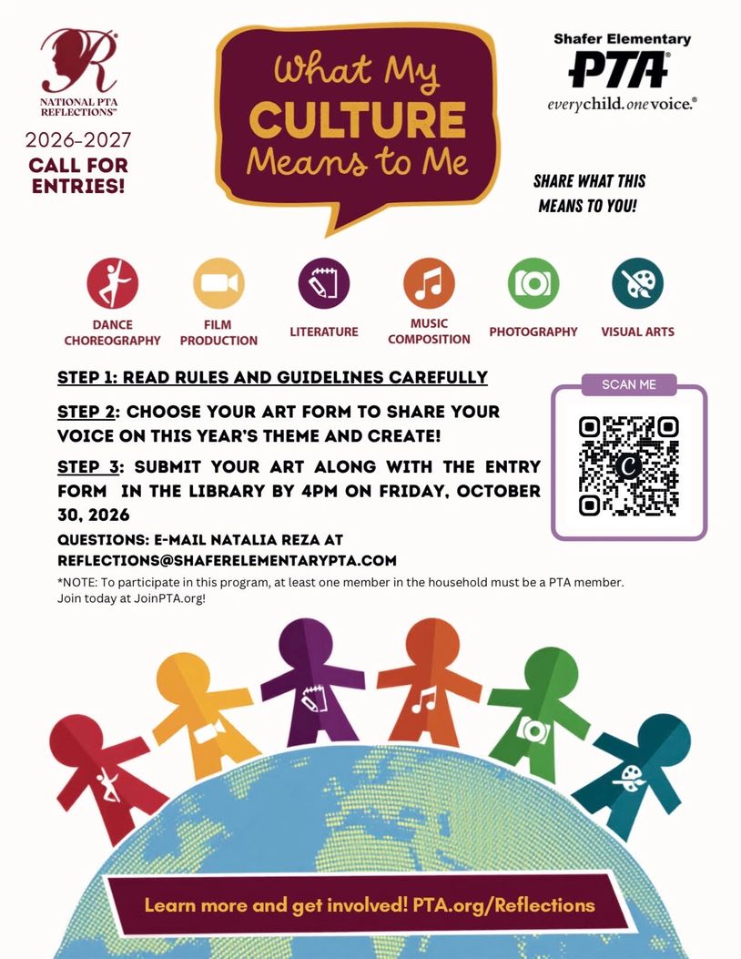 PTA call for art entries on culture theme.