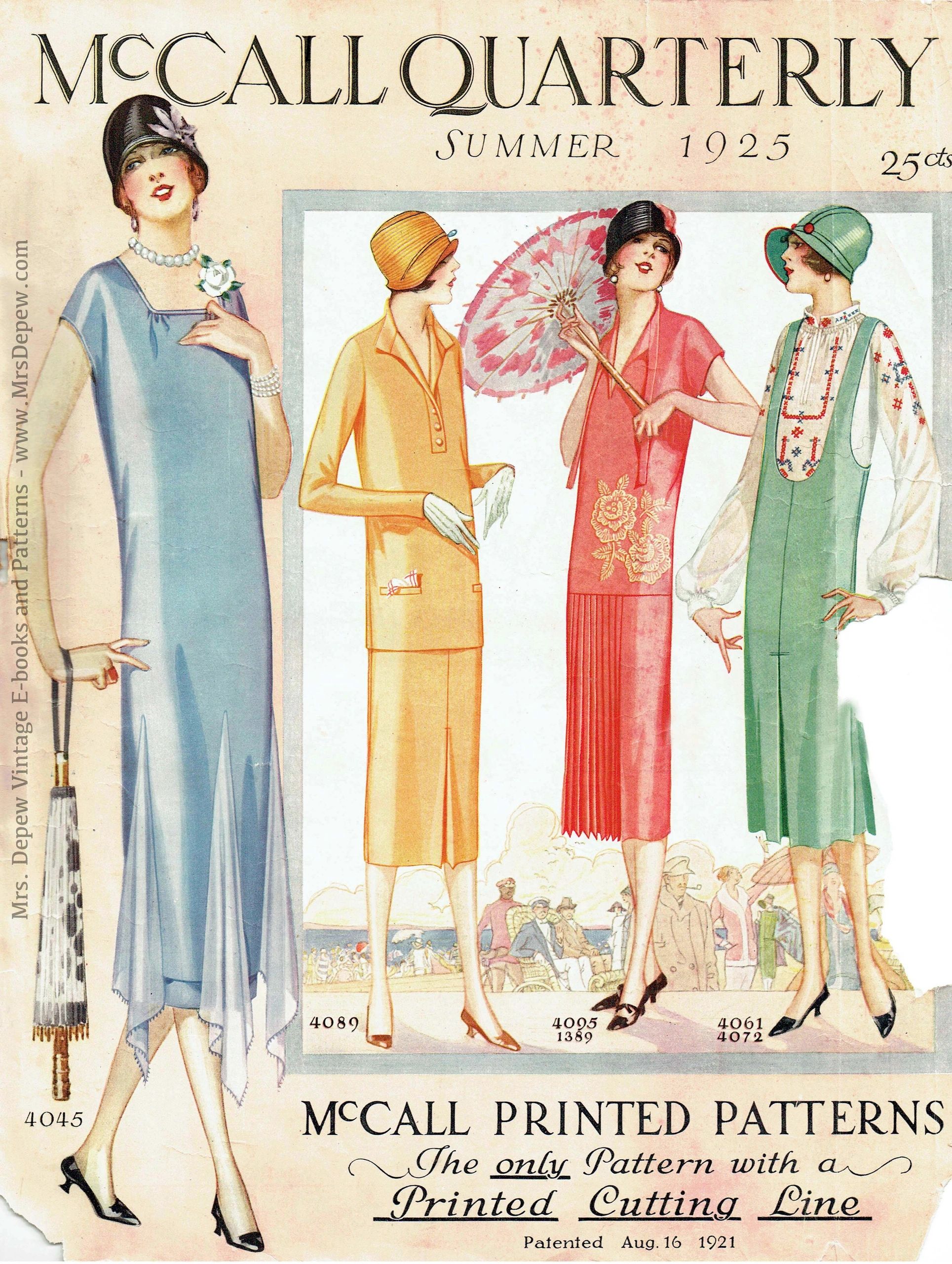 De-Coding Vintage Patterns: Part 1- McCall Patterns & The Advent of the  Printed Pattern – Wearing History® Blog