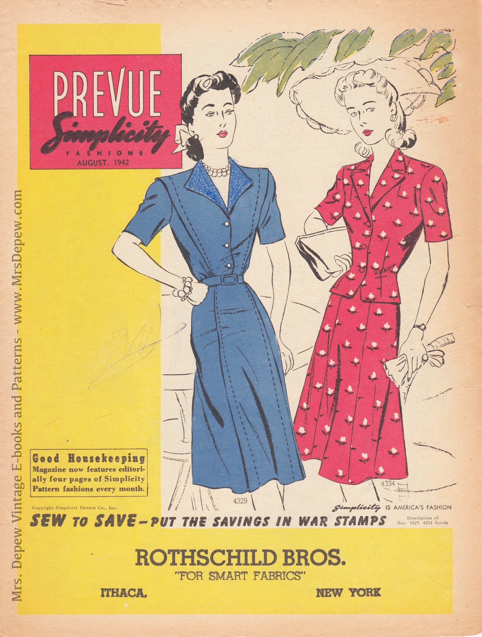 Vintage 1940s Fashion Dos and Don'ts for the Plump Girl Fashion