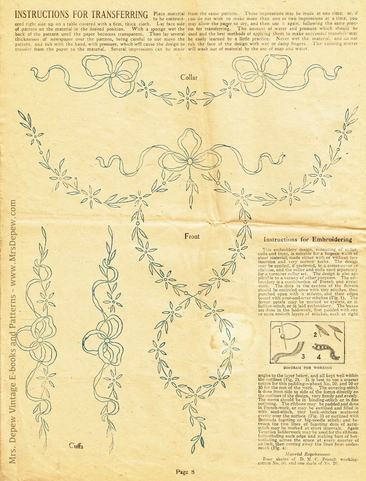 EYELET CORSET COVER – Ornate Vintage Co