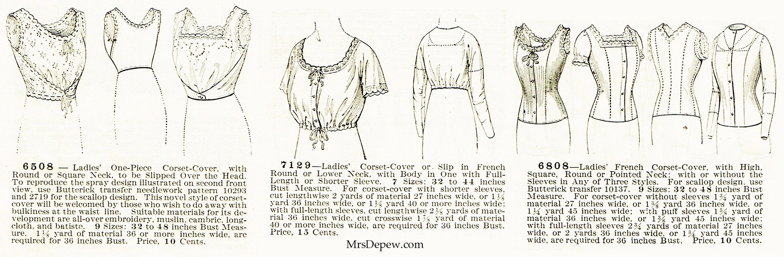 Corset Covers - 14 Days of Vintage Lingerie