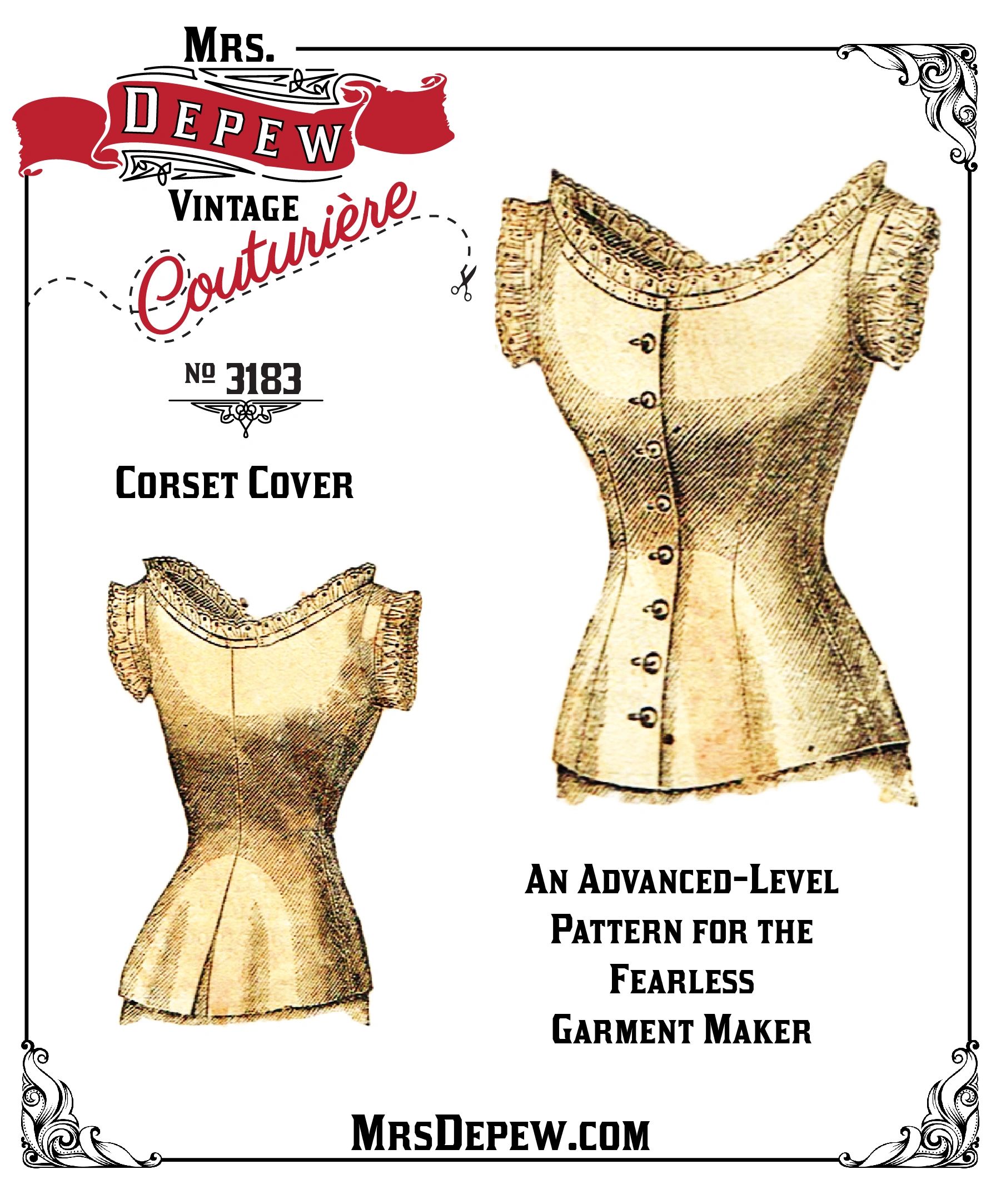 Antique Victorian embroidered eyelet corset cover – Strange Vintage