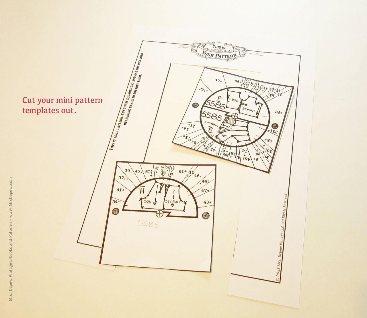 How To Make Your Own Stamp! – Muse of the Morning ~ PDF Sewing