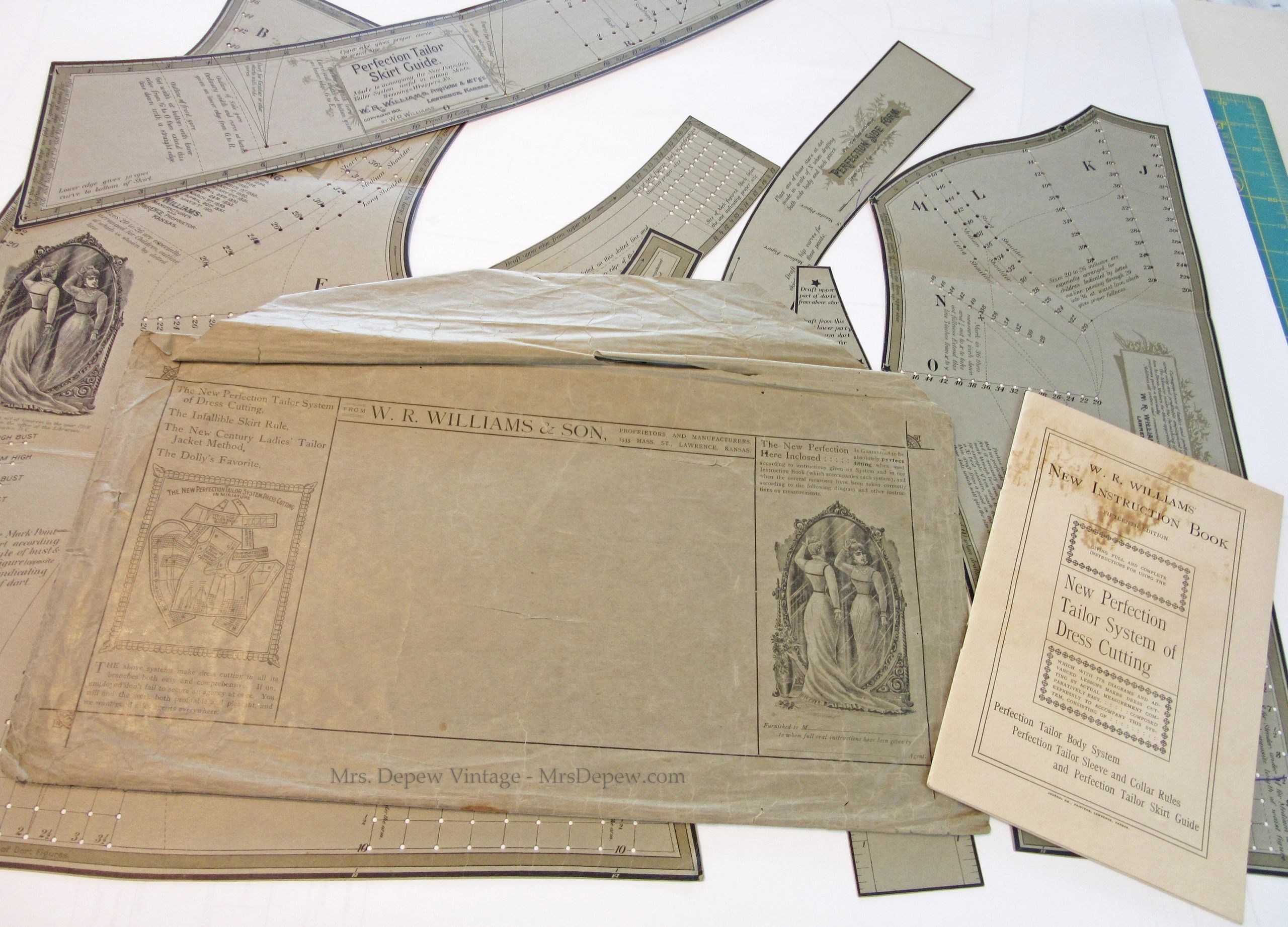 Collection of 13 Dress Making Seamstress & Tailor Rules Ruler Systems -  19th c.