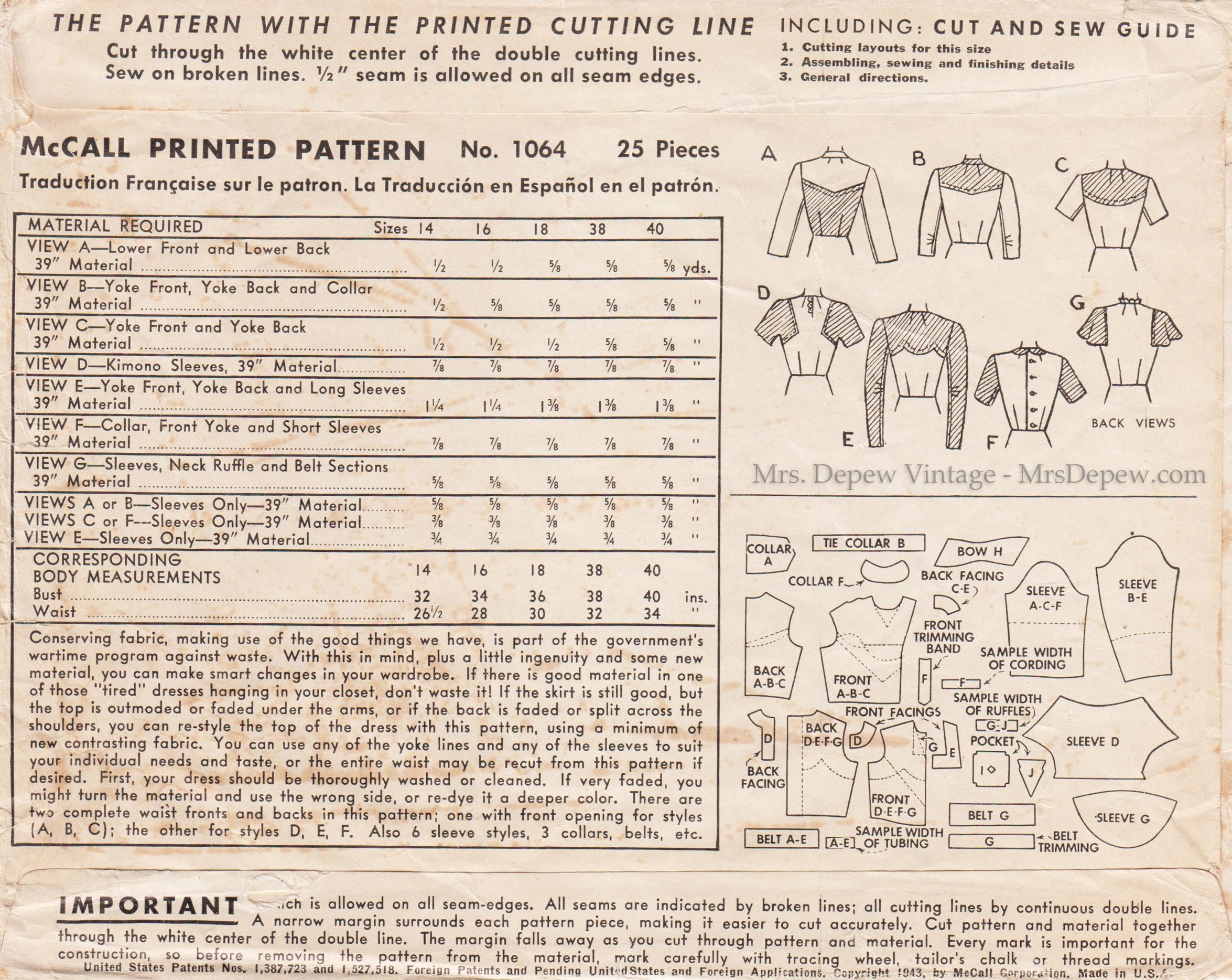 Center back (line), Patternmaking and Tailoring Wiki