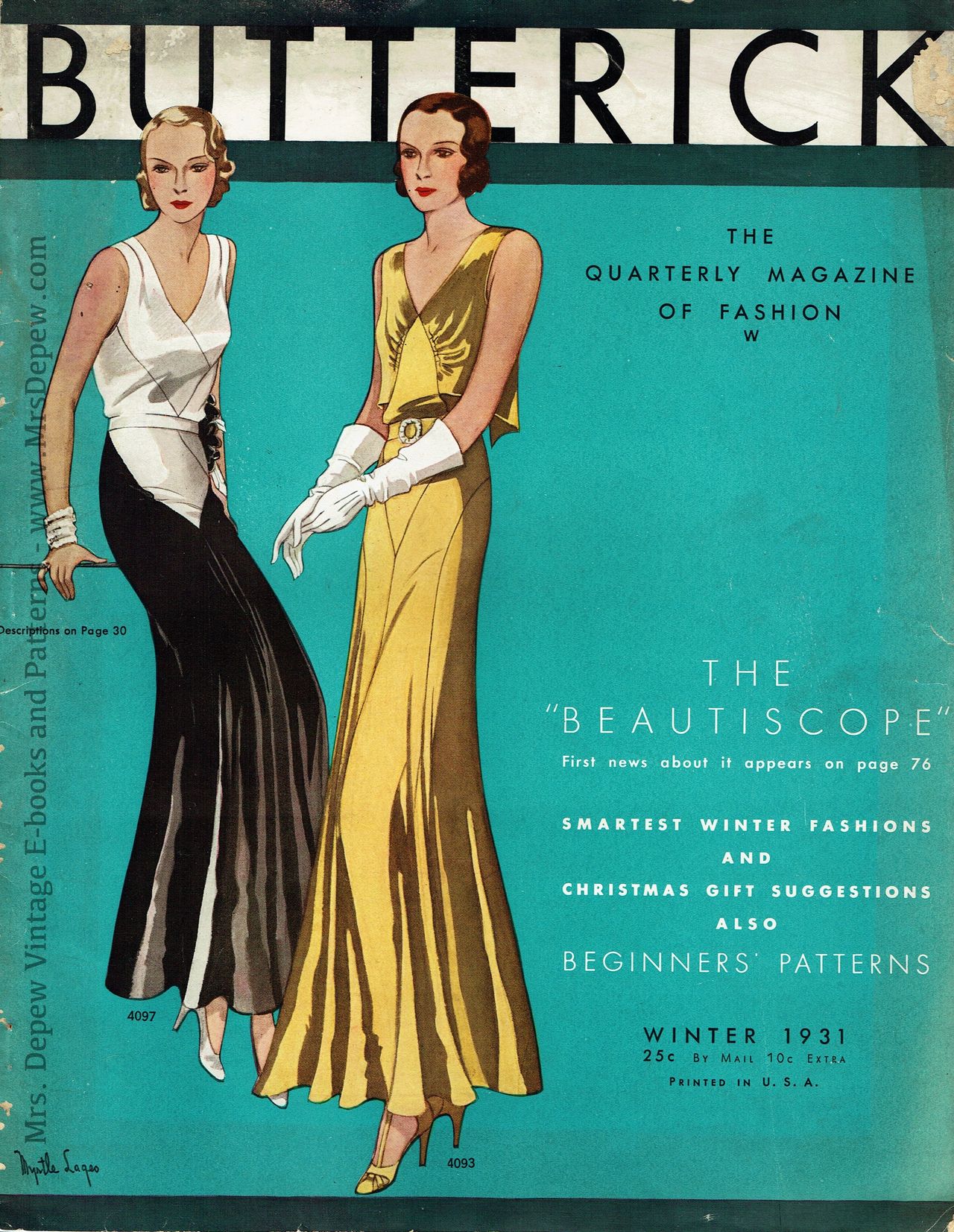 A History of Butterick Pattern Advertising