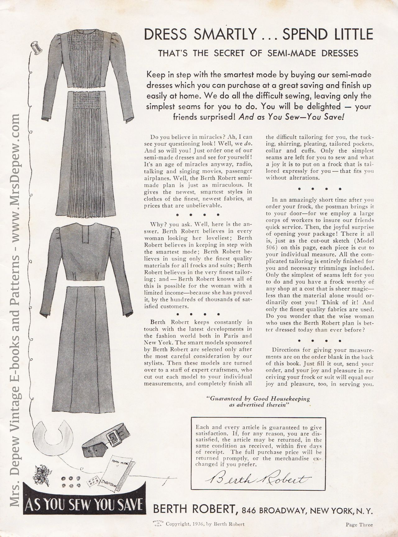 Spring Styles for 1915 from the Standard Mail Order Co. - The Dreamstress
