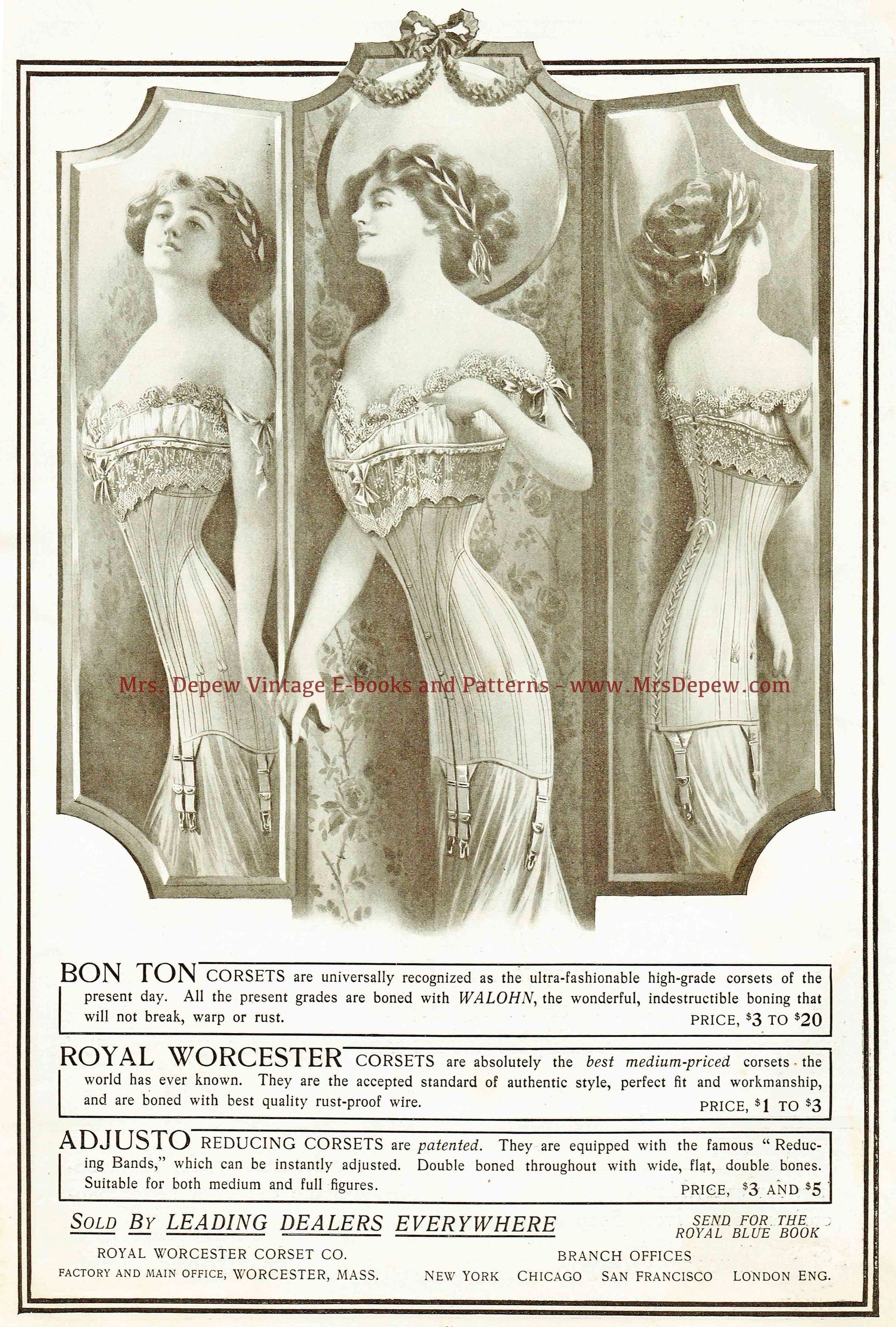 The Use and Abuse of the Corset - A 1909 Delineator Article
