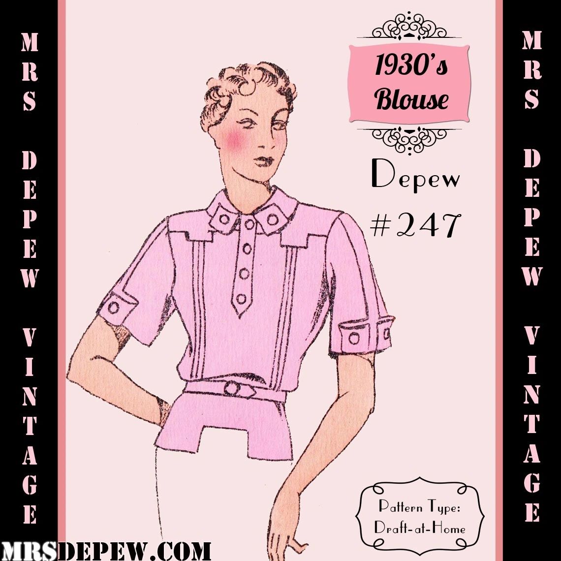 Vintage Sewing Pattern 1940s Pauline Matching Bra and Tap Panties 2006 PDF  Print at Home INSTANT DOWNLOAD 