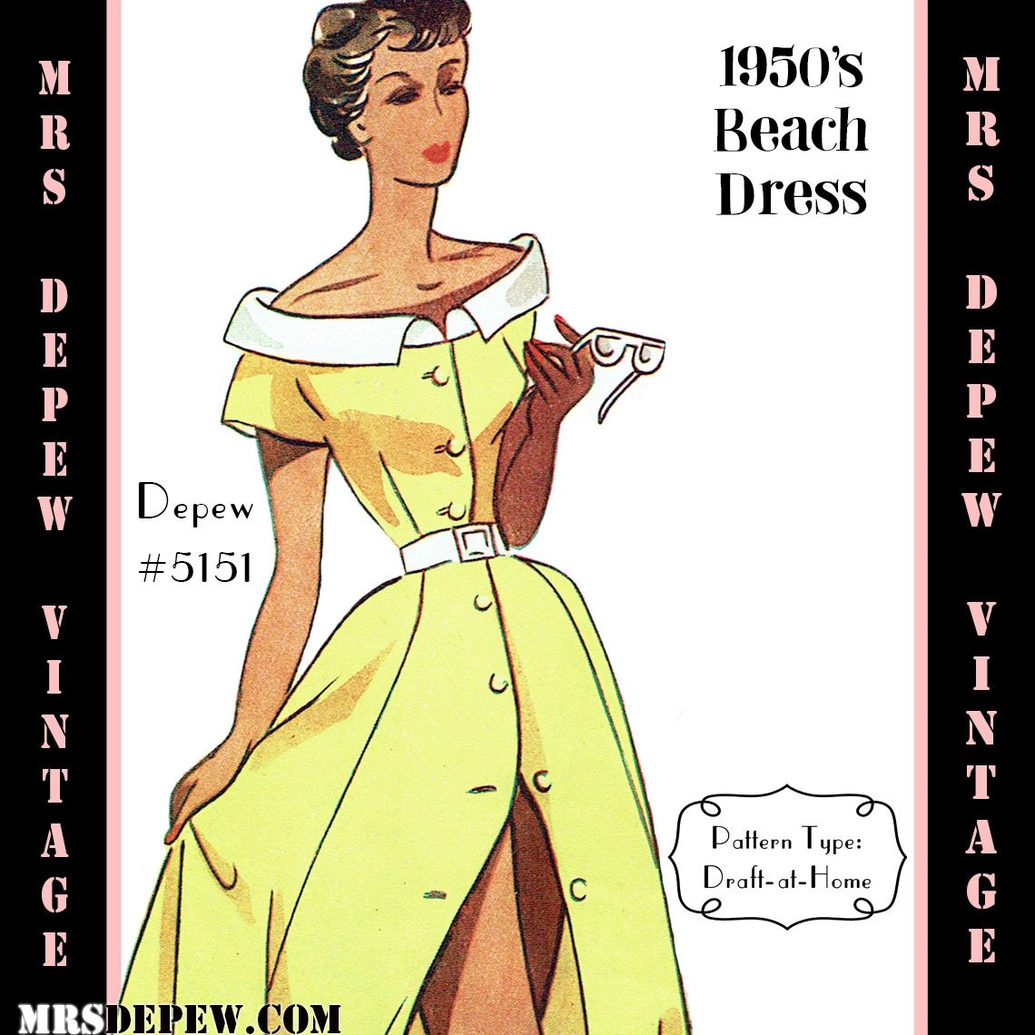 1950s beach dress 1950s Beach Dress