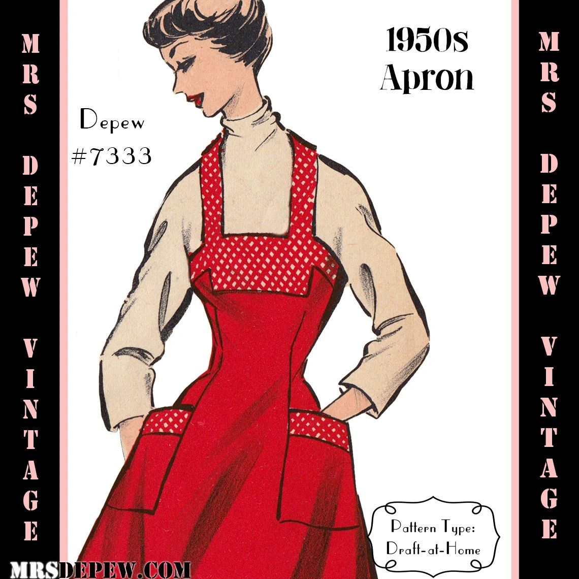 Vintage Sewing Pattern 1920s McCall 3684 Girl's Dress Size 8