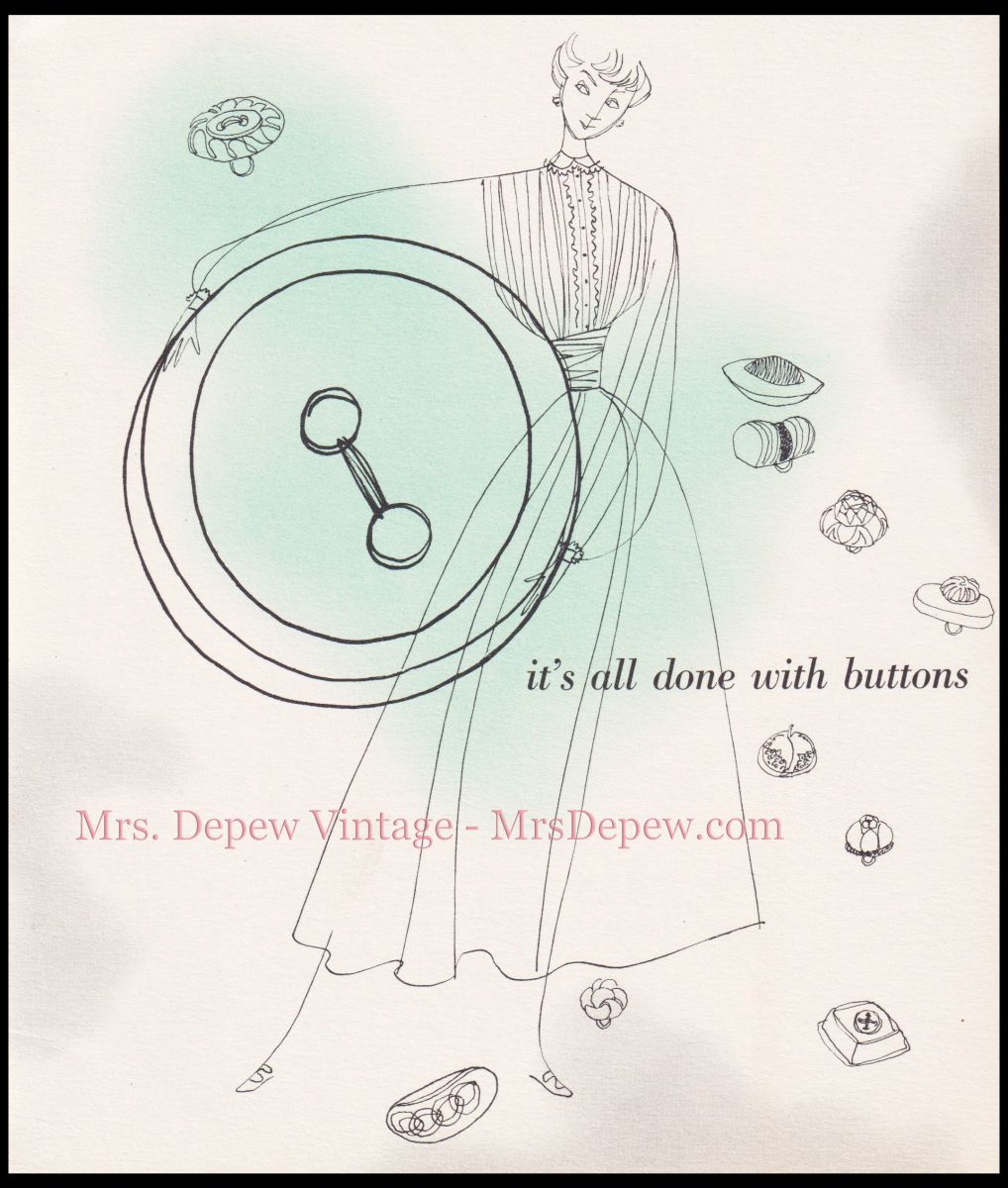 1940s Vintage Dressmaking, Sewing and Ornamentation Booklet It's All ...