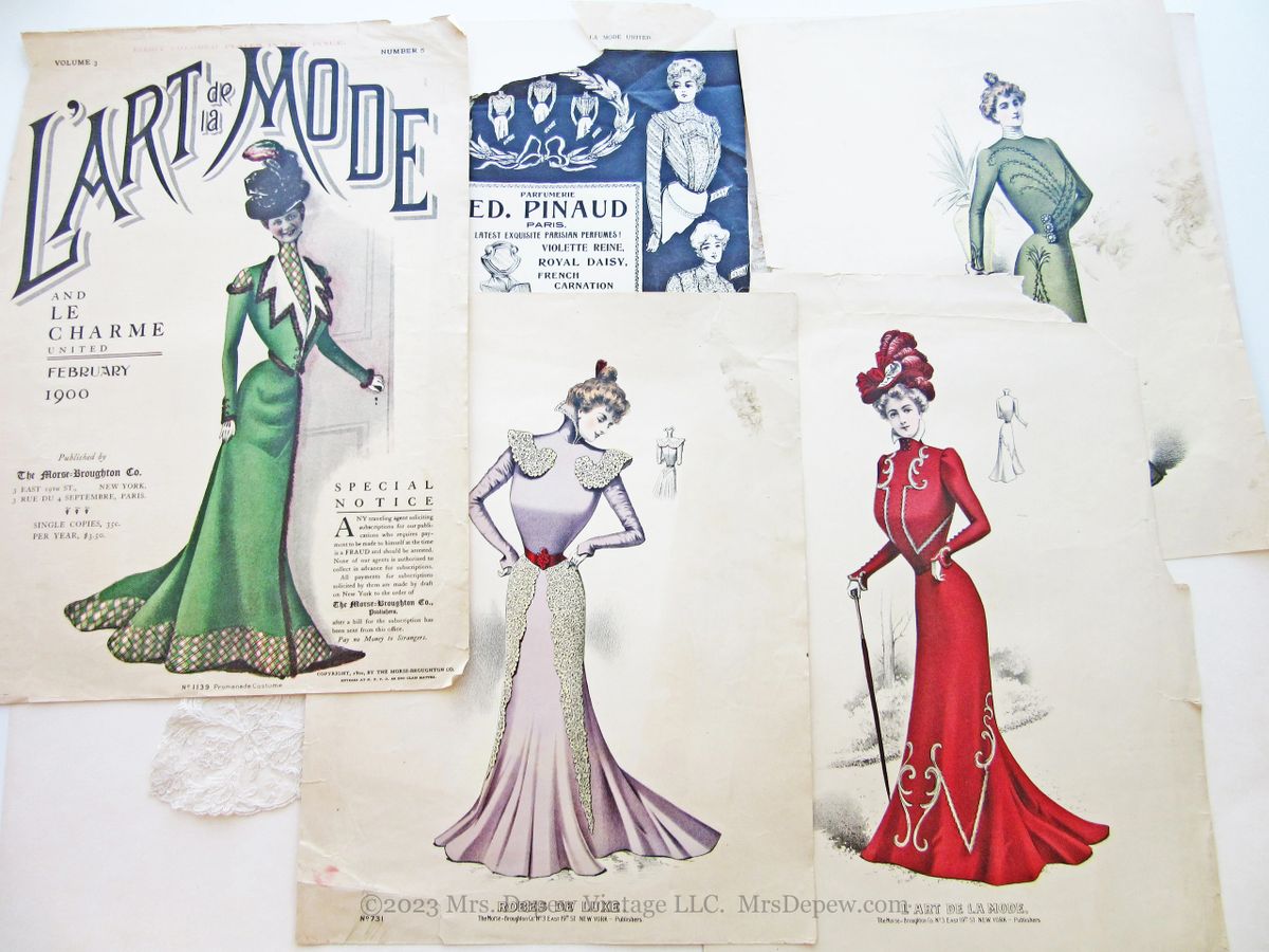 Stitching La Mode: Patterns and Dressmaking from Fashion Plates of