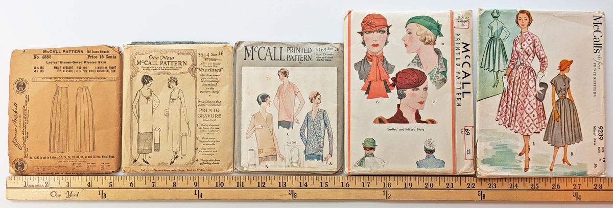 Original Vintage Sewing Patterns