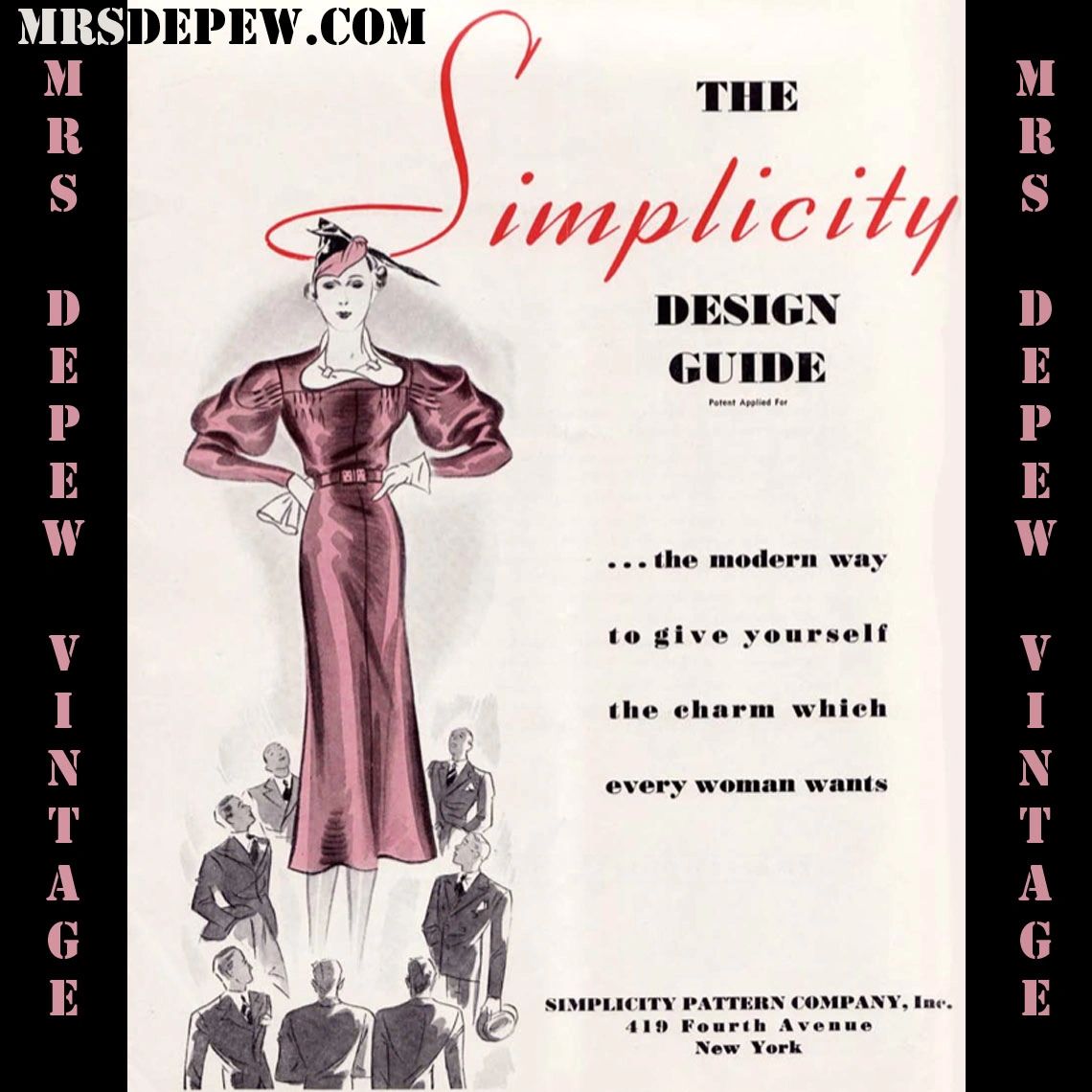 Simplicity Sewing Book - 1965 Edition - Instructional Guidebook for 19 – In  The Vintage Kitchen Shop