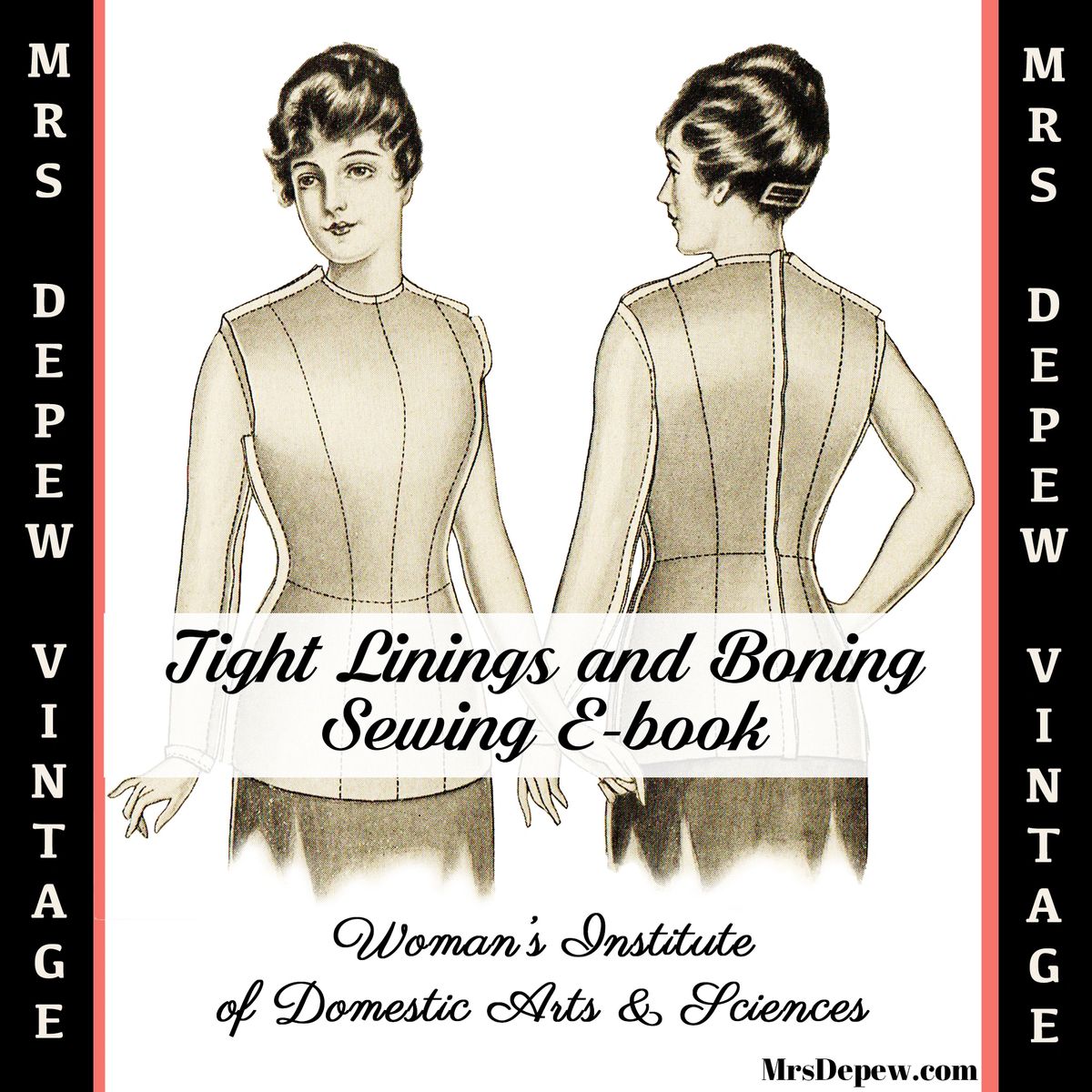 Tight Linings and Boning Vintage Woman's Institute Sewing Book