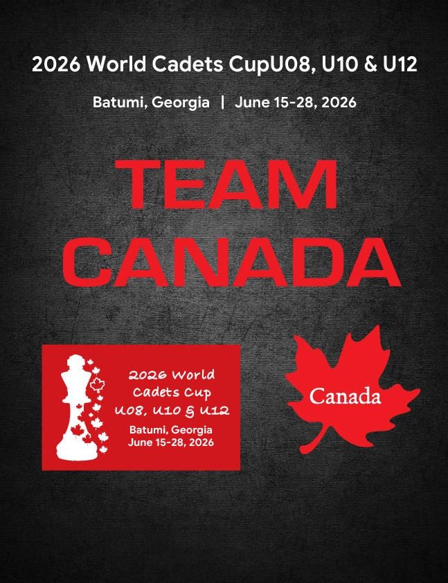 Team Canada for 2026 World Cadets Cup in Batumi, Georgia.