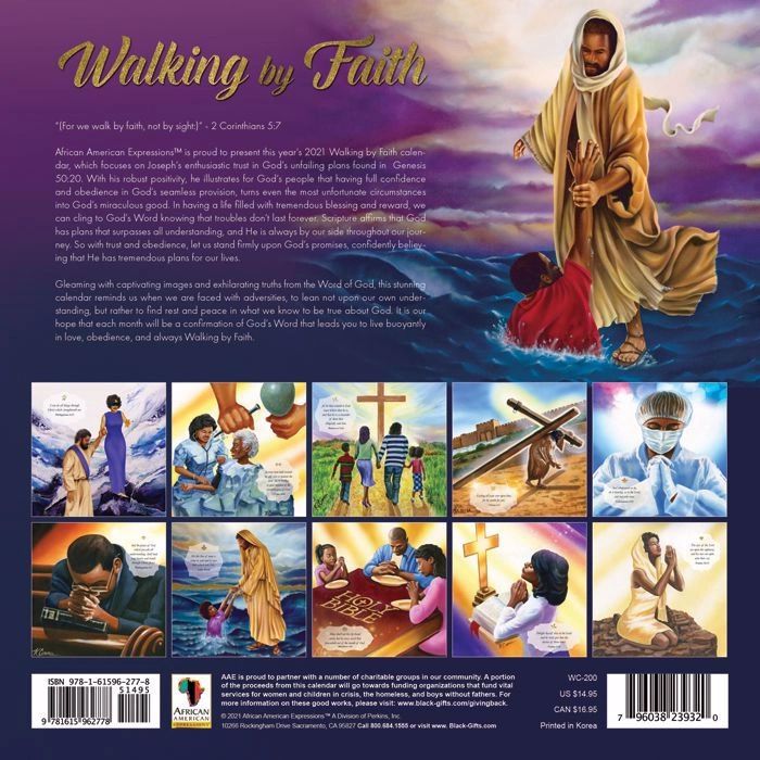 2021 Walking By Faith Wall Calendar rockingham calendar 2021