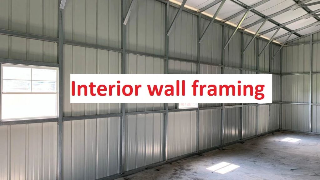 Metal Building Interior Options – Walls & Framing