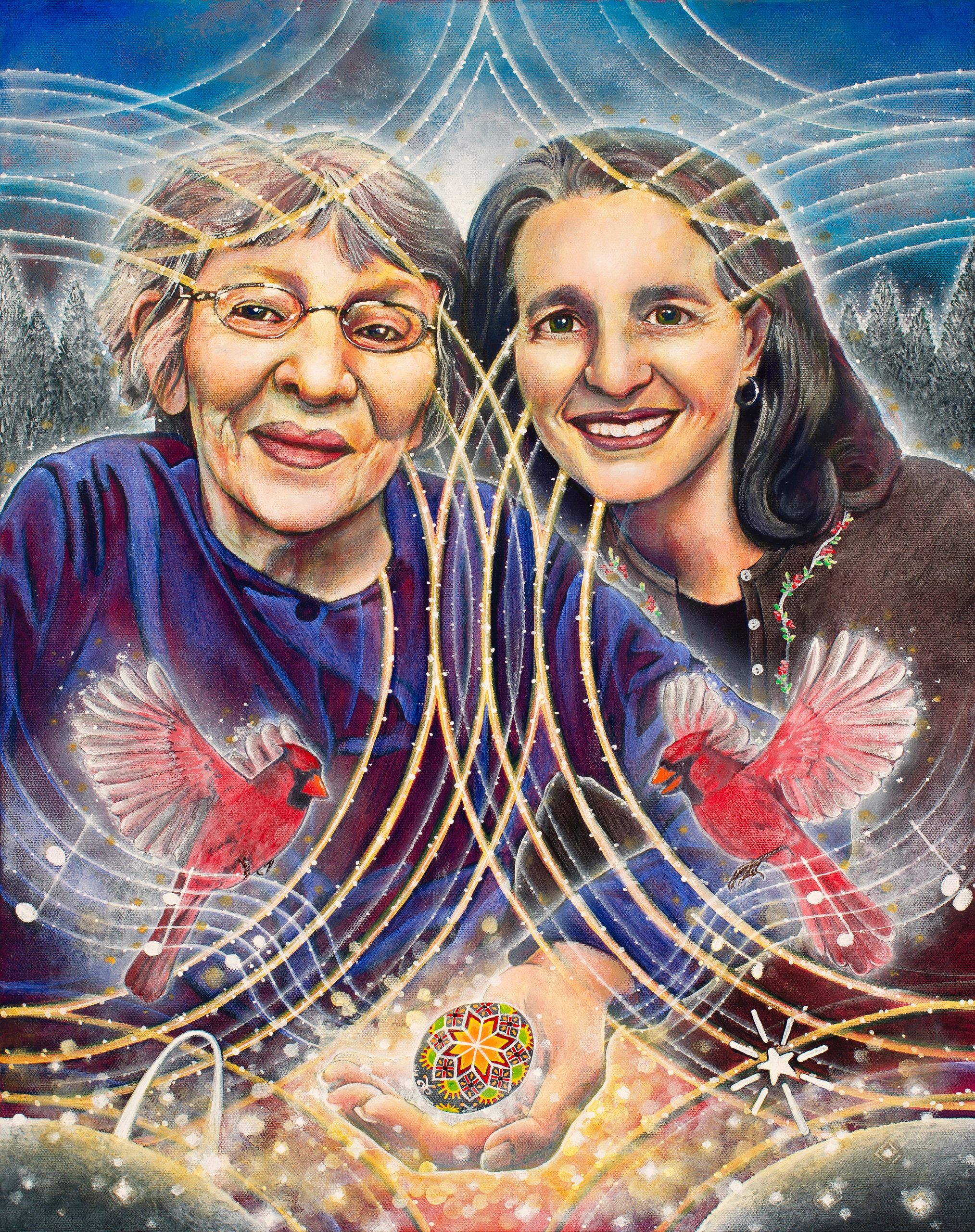 New Painting: Ann and Annette