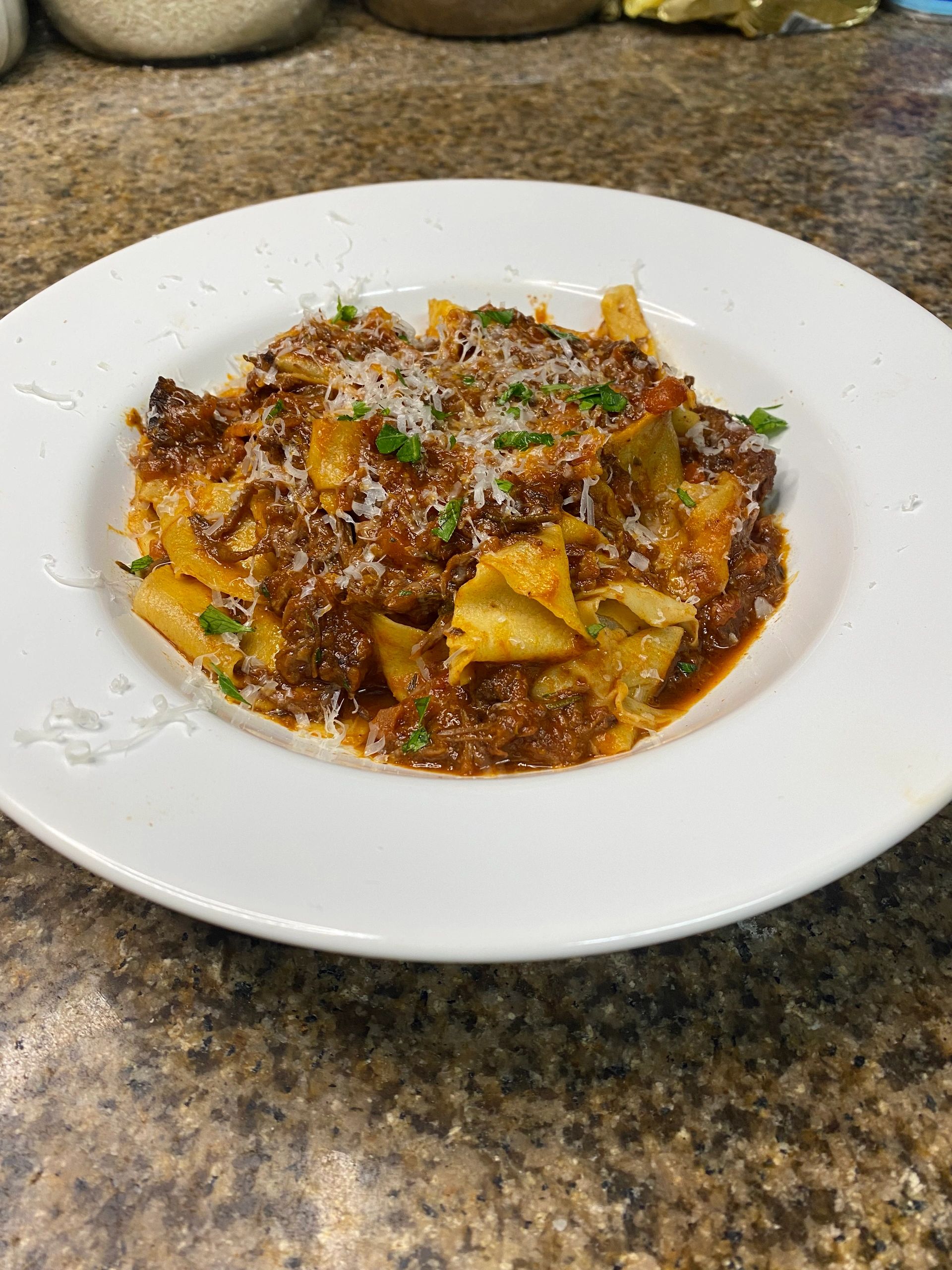 Short Rib Ragu with Homemade Pappardelle