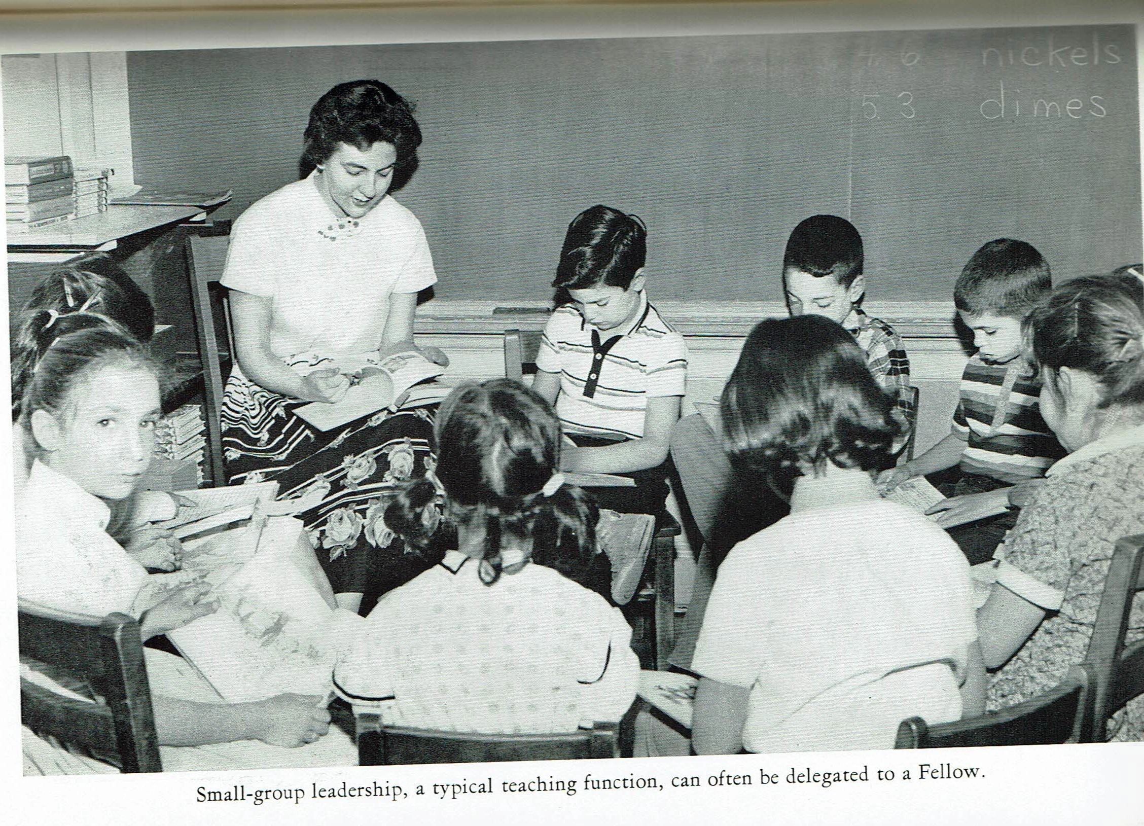 Elsie as a student teacher in 1959