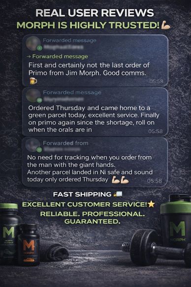 User reviews praise Morph for fast shipping and excellent service with reliable, professional communication.