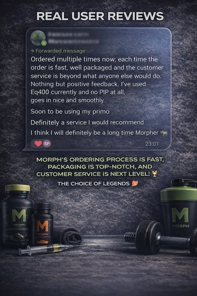 User praises Morph for fast orders, excellent packaging, and top-notch customer service.