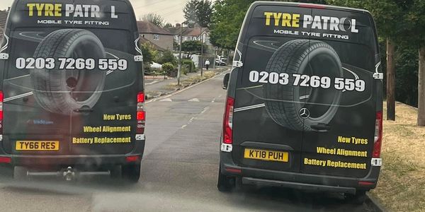 Emergency tyre fitting in Leatherhead
